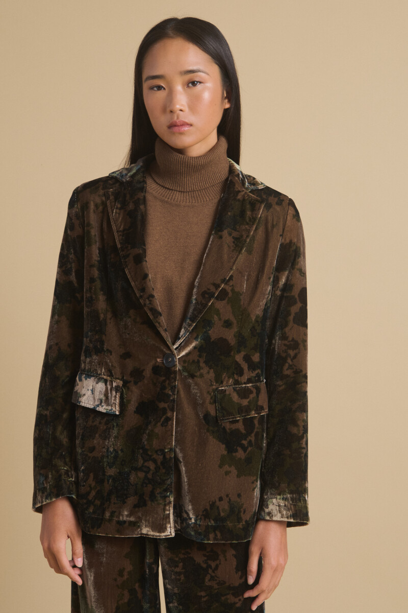 Chaqueta Camel