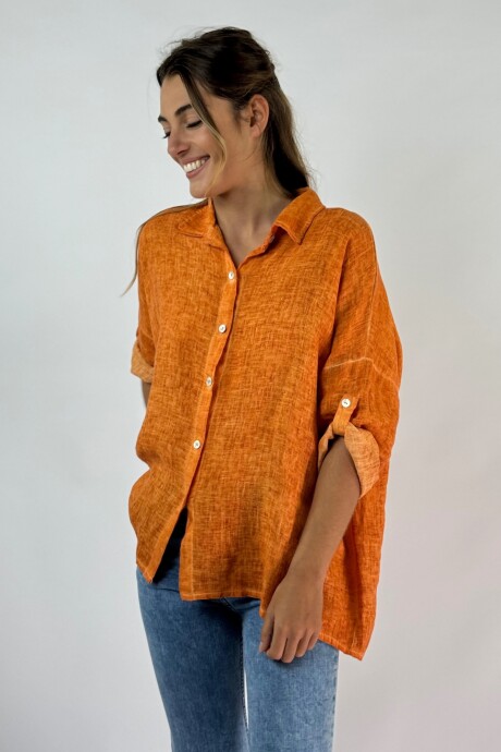 CAMISA NOCTARA Naranja