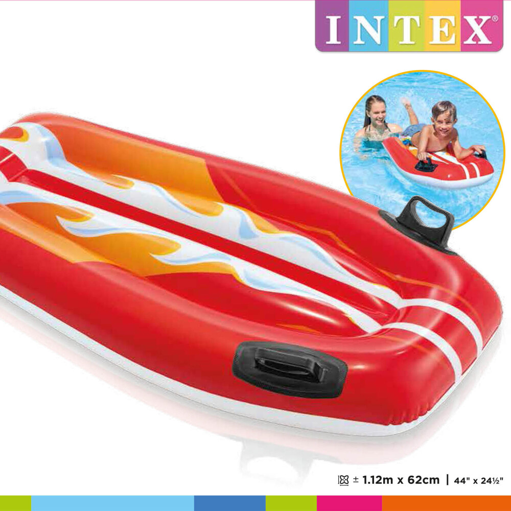 TABLA DE SURF INFLABLE PVC MULTICOLOR INTEX