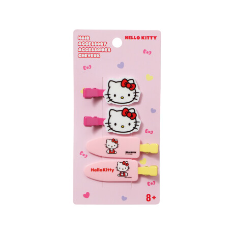 Clip de cabello Sanrio 4pcs Hello kitty