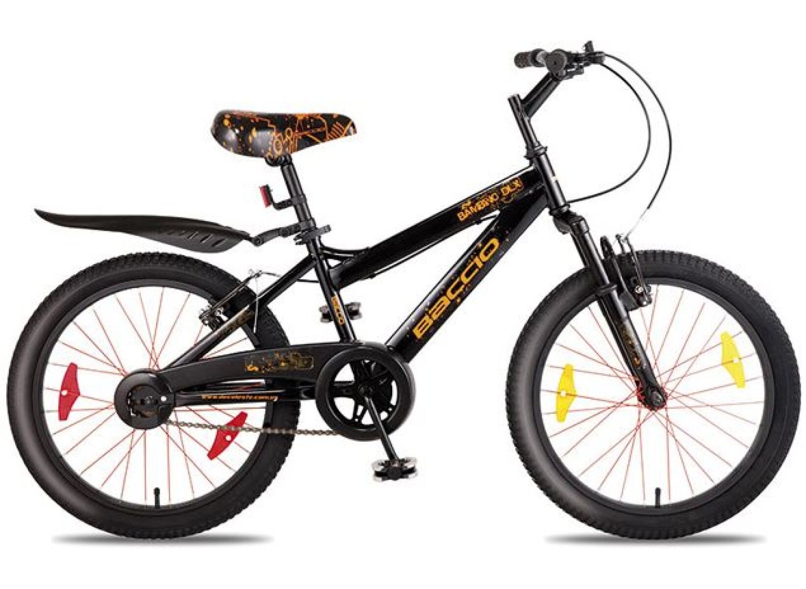 BICICLETA BACCIO R-20 BAMBINO DLX Azul/Gris/Roja/Verde - N/A 