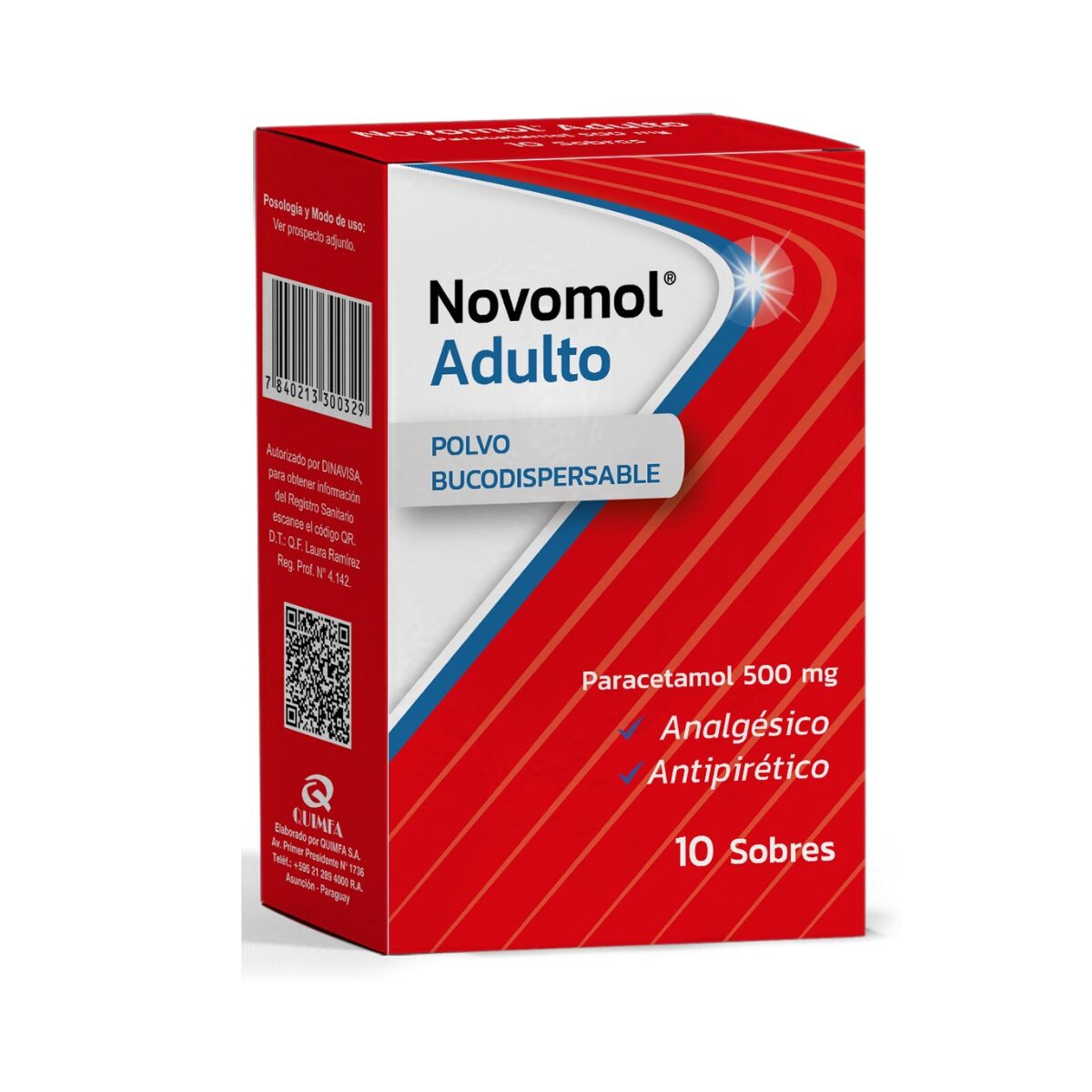 NOVOMOL ADULTO CJ X 10 SOBRES 