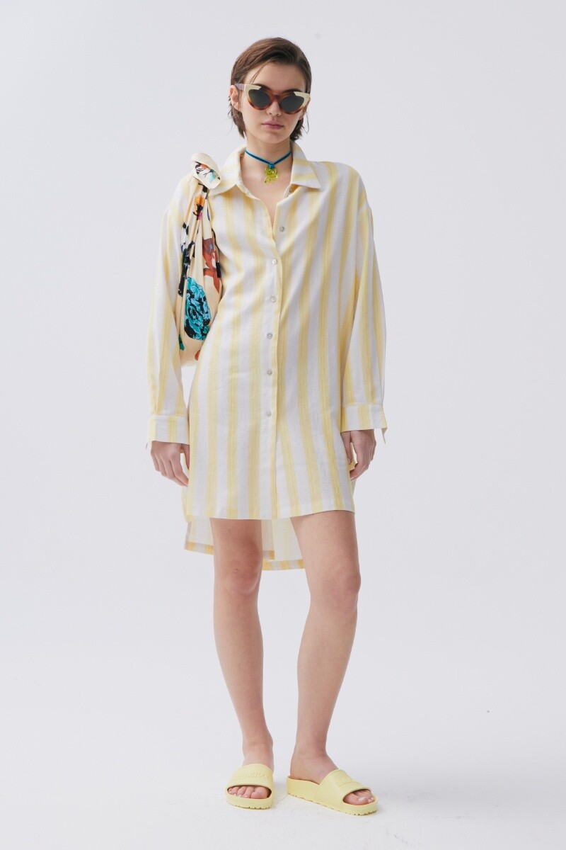 Camisa Cádiz Amarillo