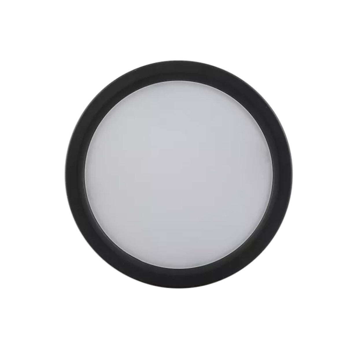 Plafón LED redondo 12W negro, luz cálida Ø150mm - NV2120 