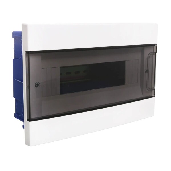 Tablero de Embutir 8 Módulos con Tapa Transparente Molveno Tablero De Embutir 8 Módulos Con Tapa Transparente Molveno