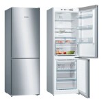 Refrigerador freezer inferior Bosch KGN36VIEA Inox acero inoxidable
