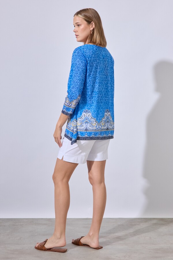 Blusa Brillo AZUL/MULTI