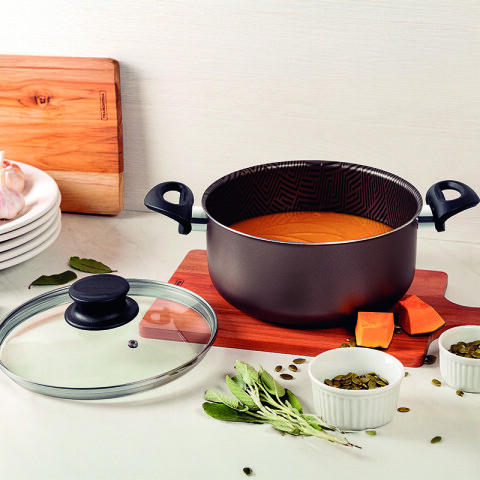 Olla con dos asas modelo "PARIS", Ø26cm -TRAMONTINA TR5991