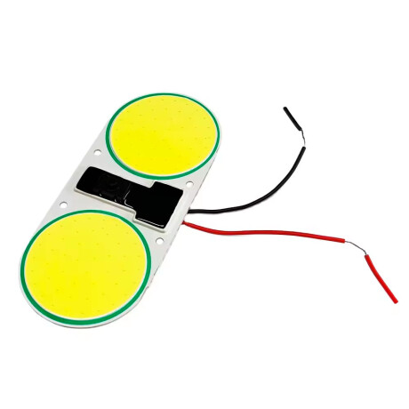 FAROL - PLAFON INTERIOR DOBLE 12-24V OVALADO - FAROL - PLAFON INTERIOR DOBLE 12-24V OVALADO -
