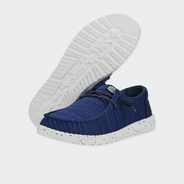 Calzado Hey Dude Wendy Sport Mesh Azul