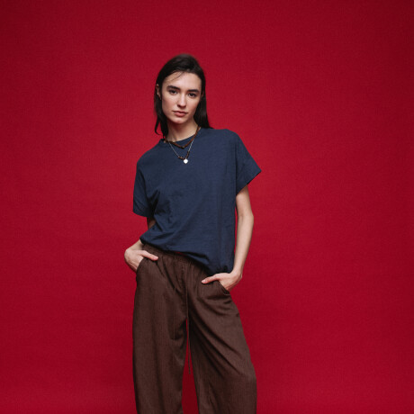 REMERA JANA Azul Marino