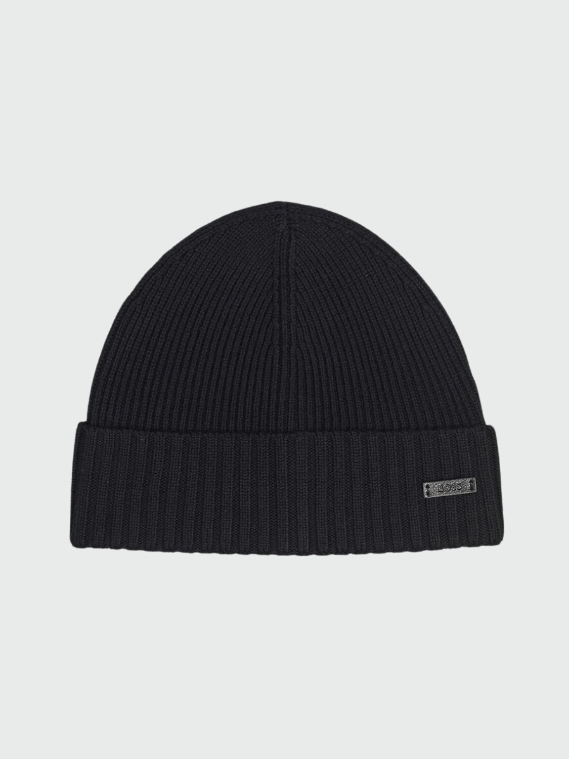 BOSS Gorro de Lana Virgen con Estructura Acanalada 0