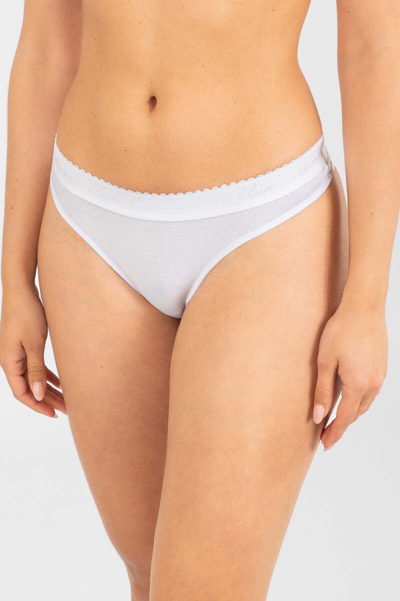 Colaless iris Blanco