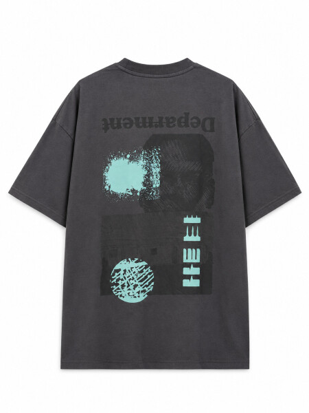 REMERA OKAPI GRIS