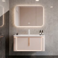 CONJUNTO DE BAÑO HABITARE MODELO LD-5078-80M / MUEBLE + ESPEJO C/ LUZ LED - 80 cm Conjunto De Baño Habitare Modelo Ld-5078-80m / Mueble + Espejo C/ Luz Led - 80 Cm