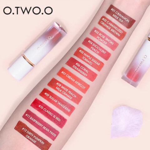 O.TWO.O Brillo De Labios Velvet Matte 3 Colores O.two.o Brillo De Labios Velvet Matte 3 Colores