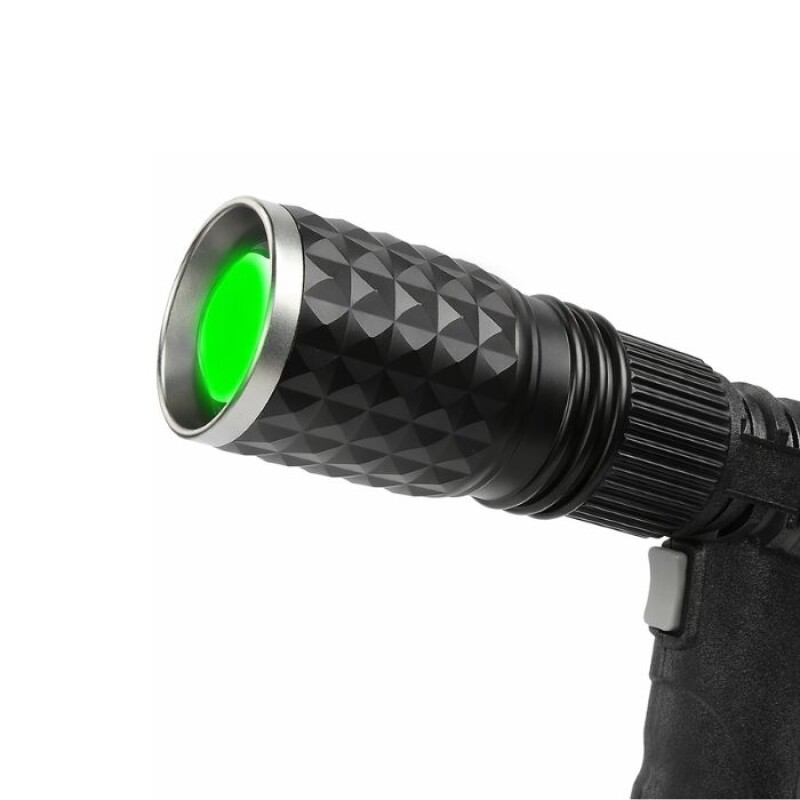 Foco Luz Verde Caza Pesca Y Zoom Foco Luz Verde Caza Pesca Y Zoom