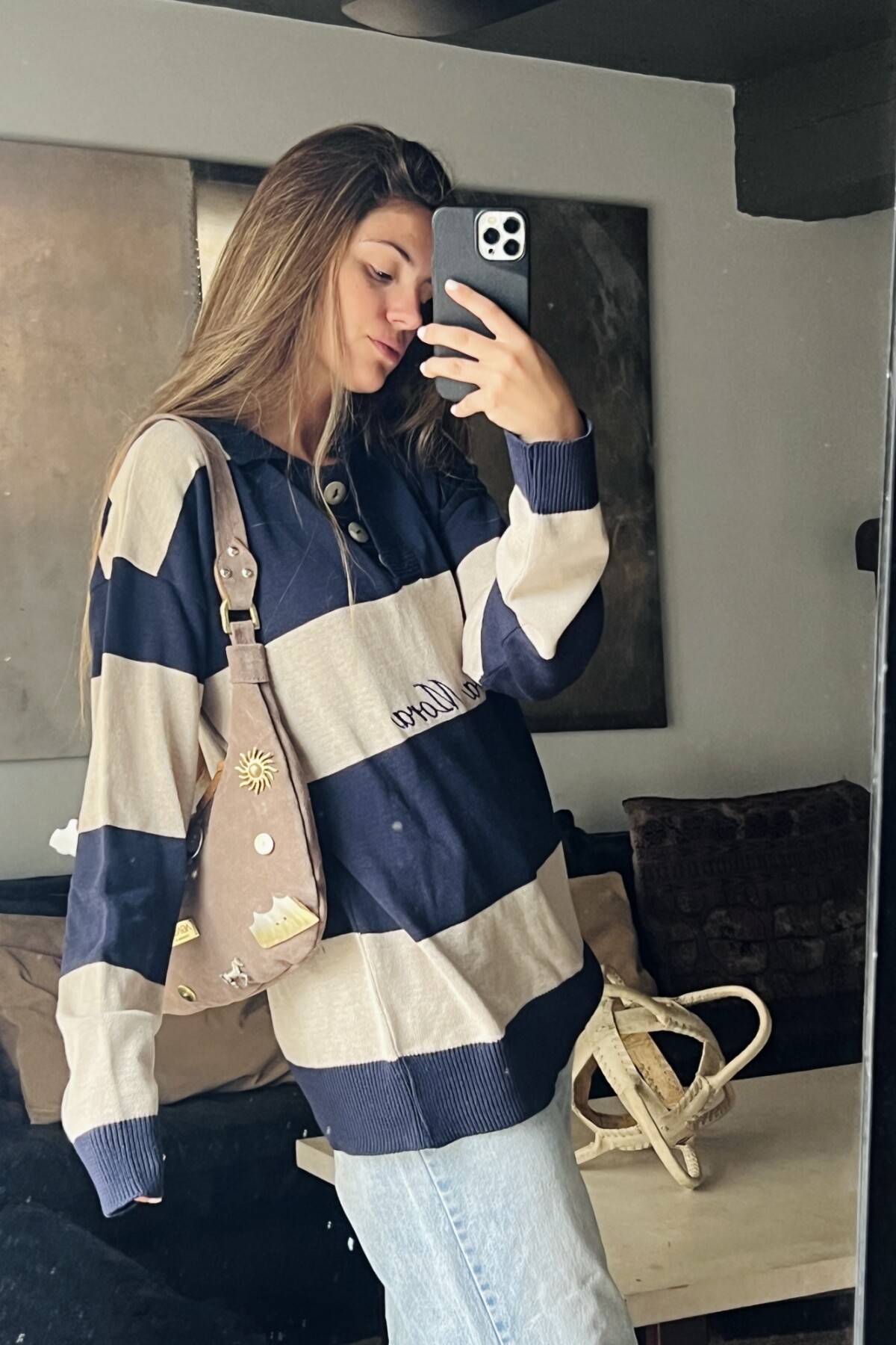 Heritage Sweater Azul / Crudo