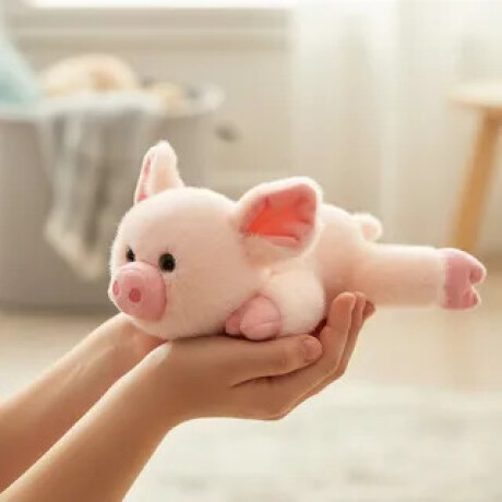 Peluches Animales Acostados Cerdo