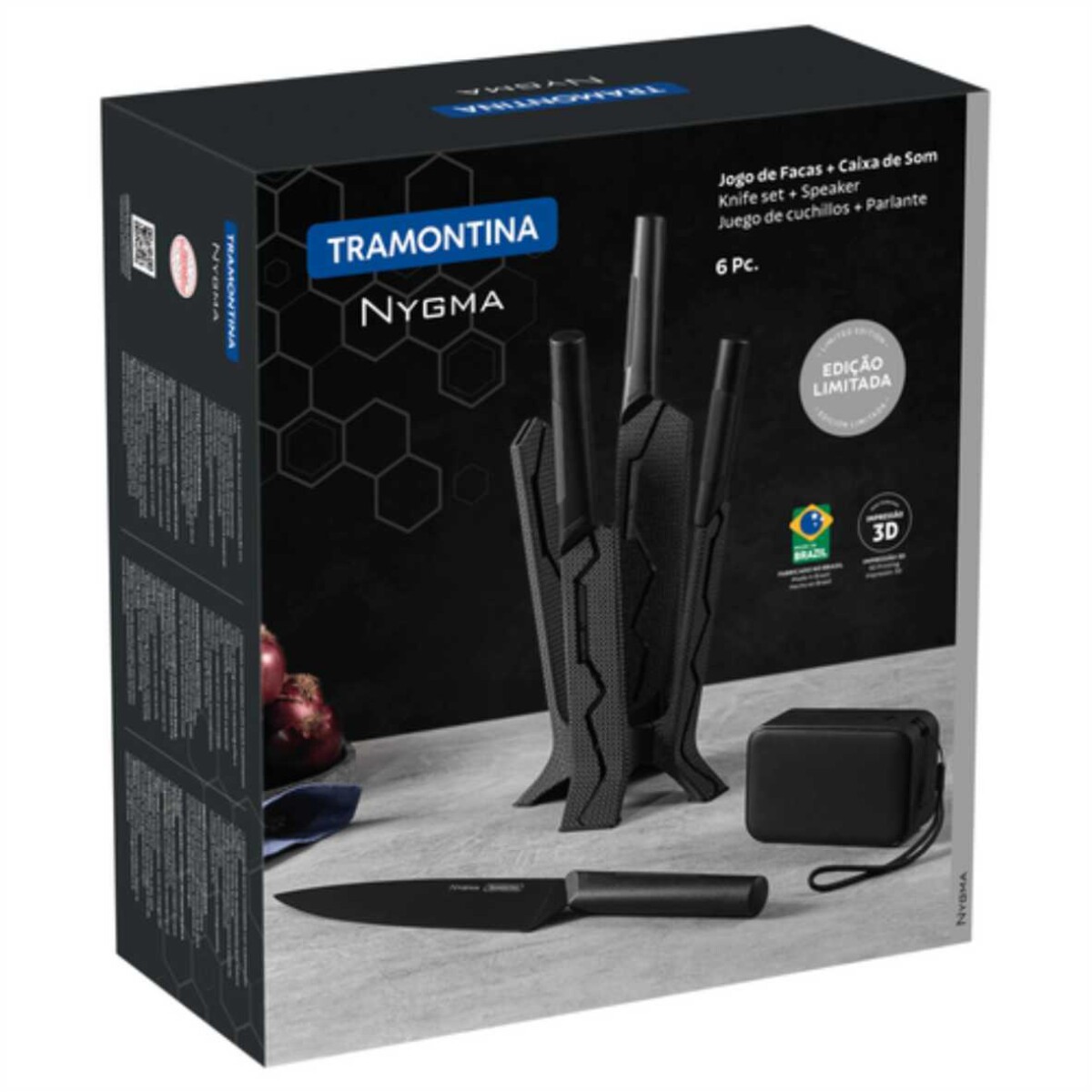 TRAMONTINA KIT CON SPEAKER 6 PCS 