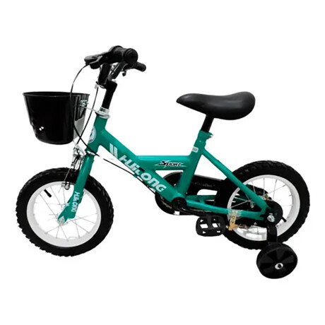 Bicicleta Huilong para Niño Rodado 16 Verde VERDE