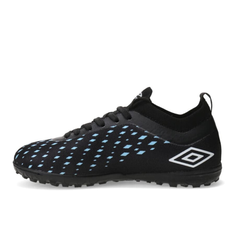 Championes Umbro Fútbol 5 Limit de Niños - 20206219 Negro-celeste
