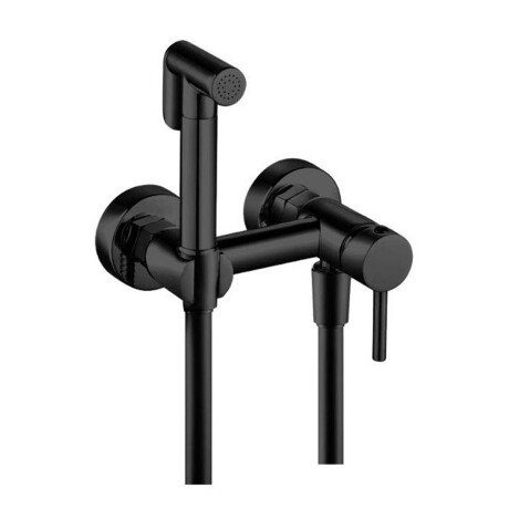 Griferia Ducha Higienica Exterior Frio/Caliente NEGRO