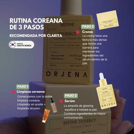 Crema Orjena Refine Synergy Glowing 50ml Crema Orjena Refine Synergy Glowing 50ml
