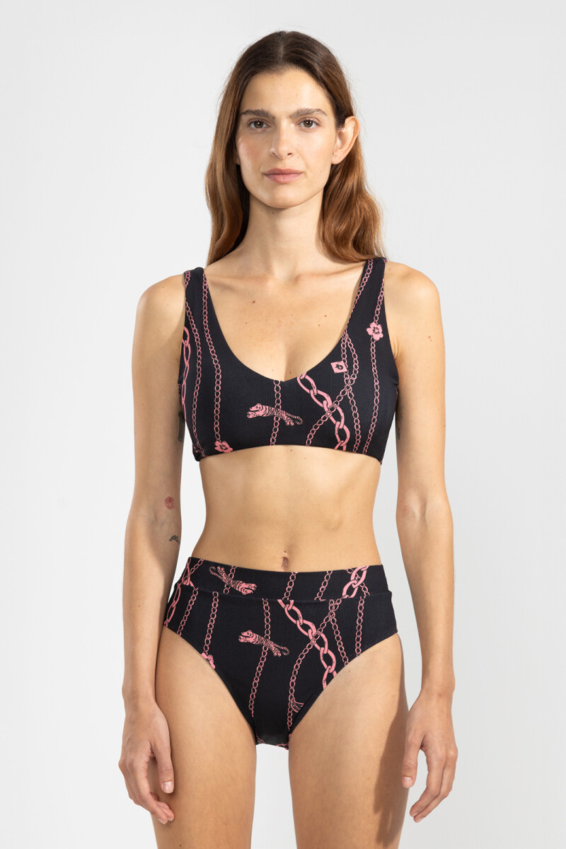 NICKY BOTTOM Chain Gang Black