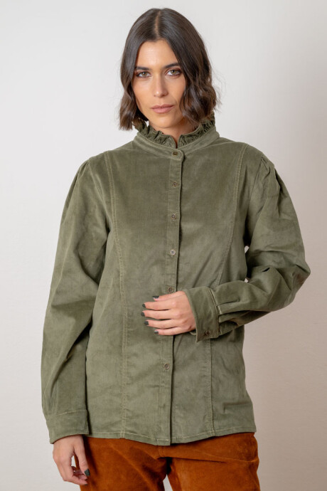 Camisa julieta Verde