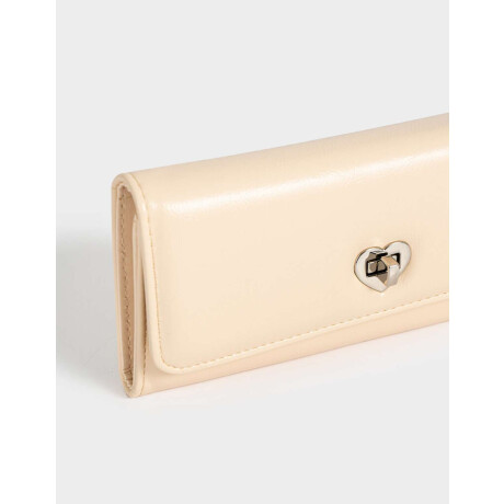 Billetera Fichero Solapa Amarillo Claro