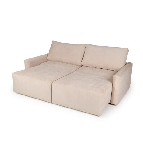 Sofá Cama Noronha - Tela Microfibra TC 1010 (Beige)