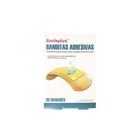 Banditas Adhesivas Smileplus 30 Unidades Banditas Adhesivas Smileplus 30 Unidades