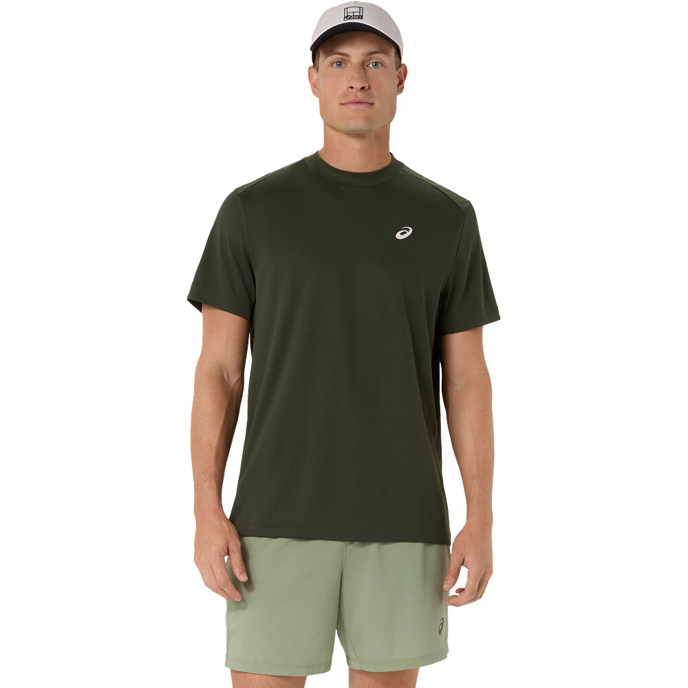 Polo Cps Court Ss Top Hombre Vintage Khaki