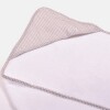 Toalla con Capucha 80x80 Cuadritos Beige