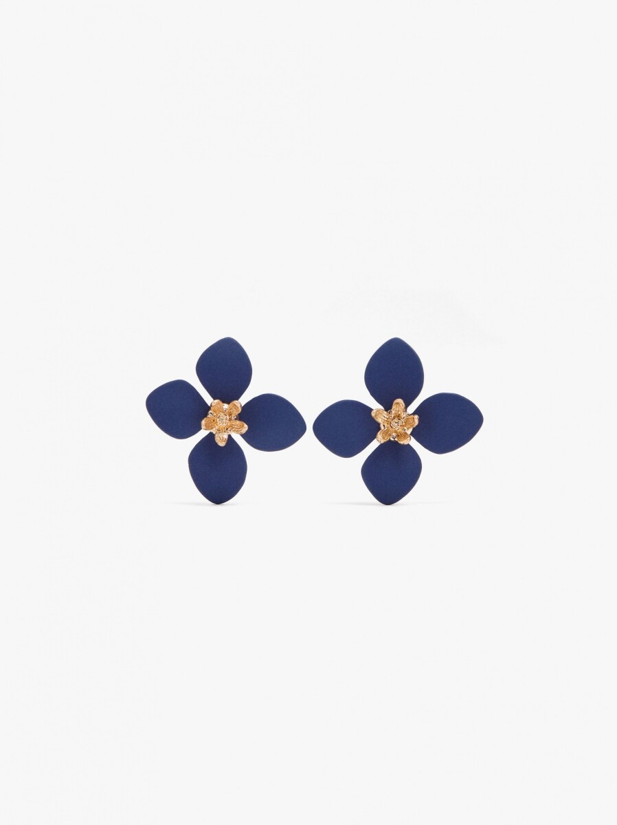 Pendientes Esmaltados - azul 