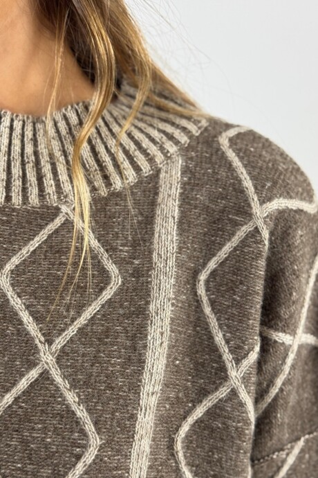 SWEATER RINGO Marron