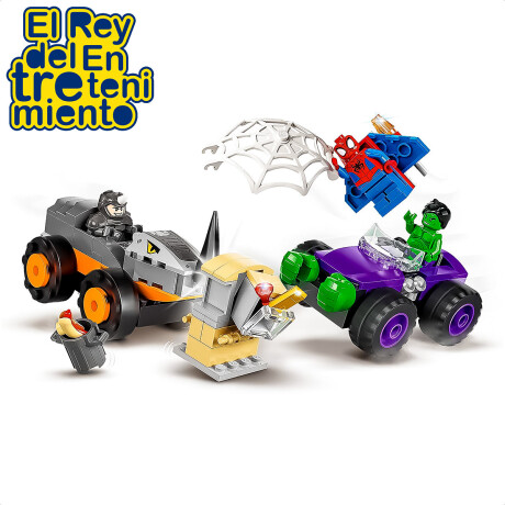 Lego Marvel Spiderman Hulk Rino C/ Autos 10782 110pcs Lego Marvel Spiderman Hulk Rino C/ Autos 10782 110pcs