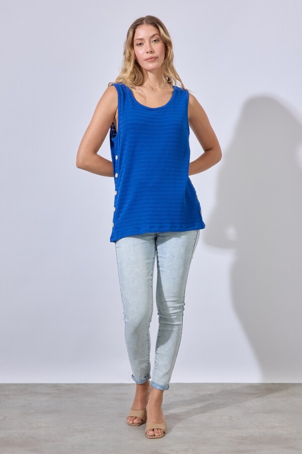 Musculosa Botones ROYAL