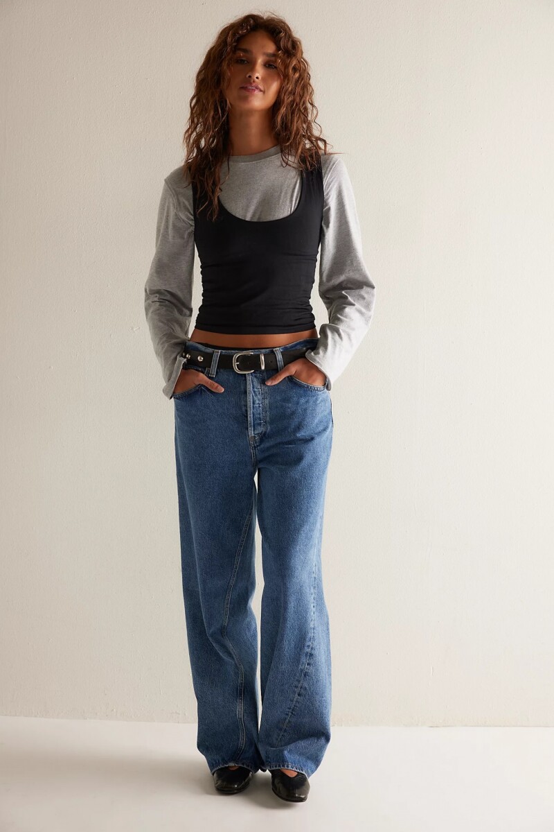 TOP CLEAN LINES Negro