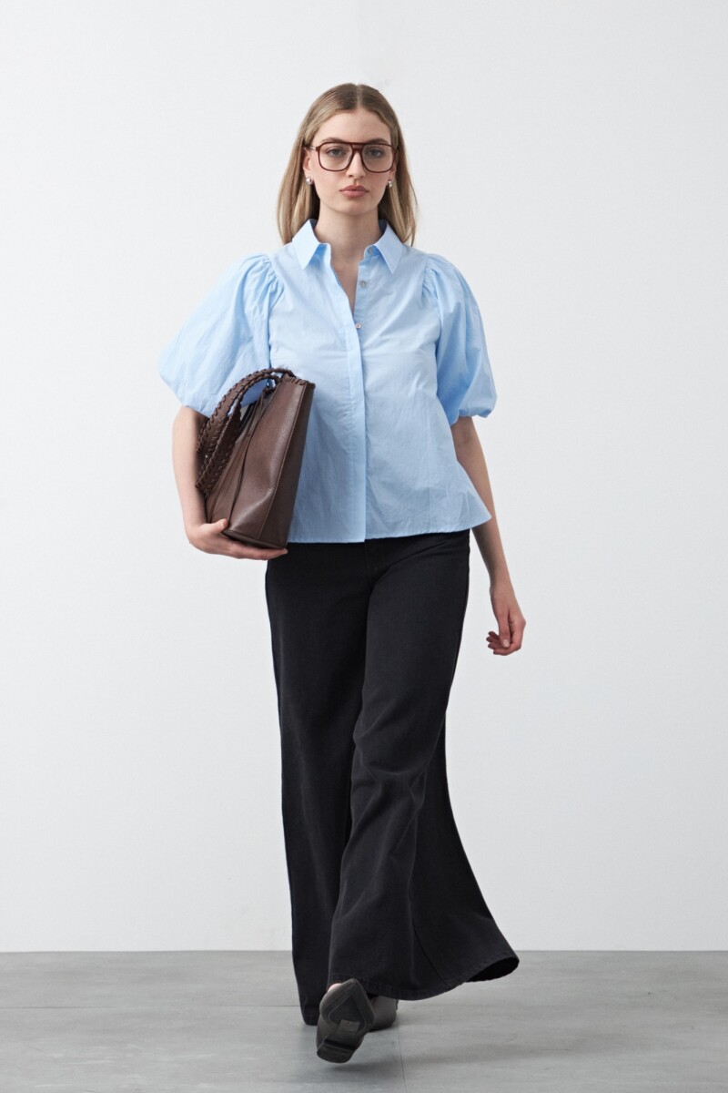 CAMISA PALOMA Celeste