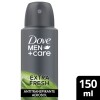 Desodorante Dove Aerosol Men Care Extra Fresh 150 ML