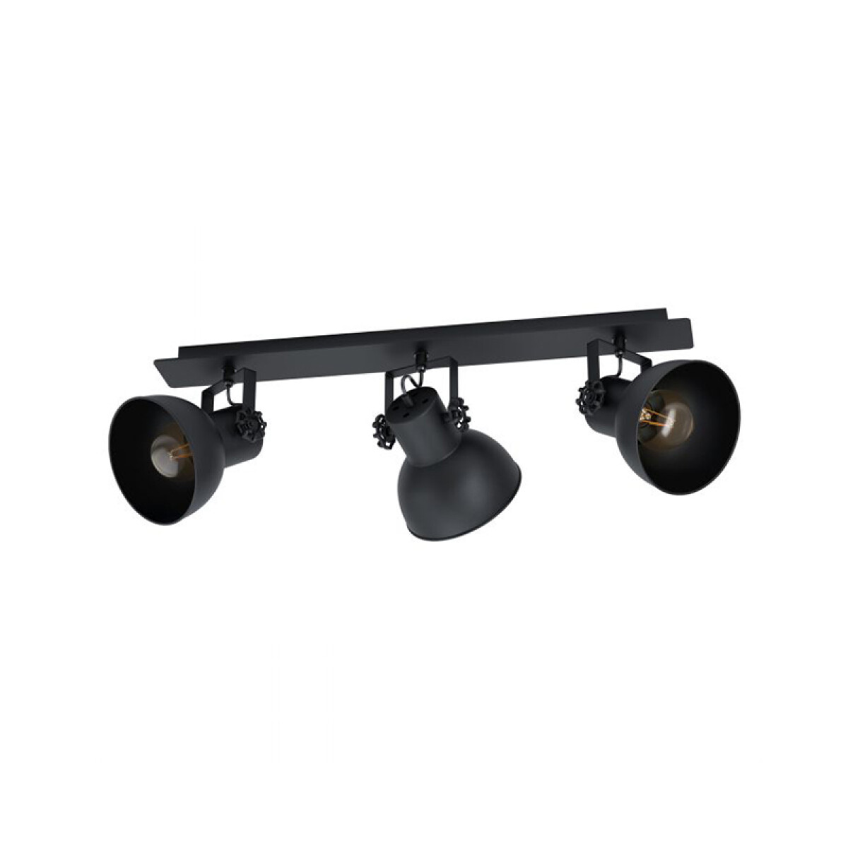Spot de 3 luces E27 campanas metálicas BARNSTAPLE1 - EG3318 