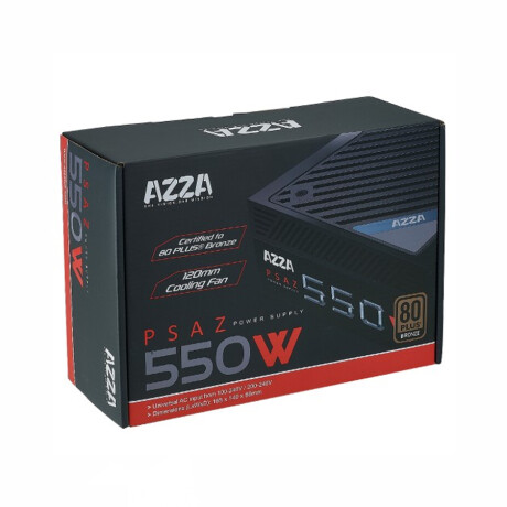 Fuente Azza PSAZ 550W Fuente Azza PSAZ 550W