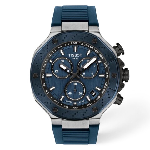 Reloj Tissot T-Race 45mm Azul Caucho Hombre T1414172704100 Reloj Tissot T-race 45mm Azul Caucho Hombre T1414172704100