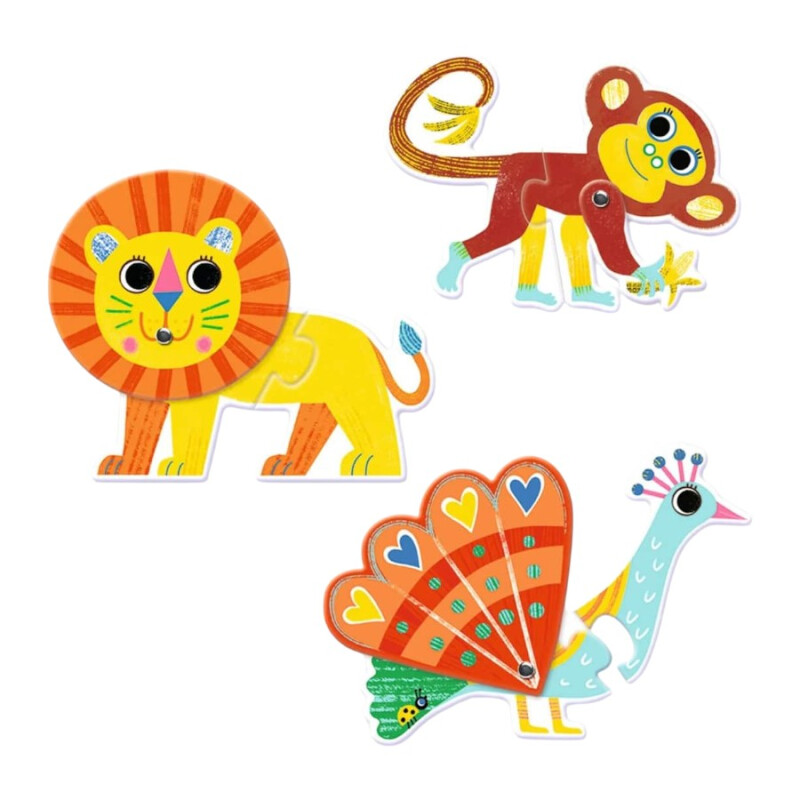 Puzzle Duo Animales 6 Puzzles Puzzle Duo Animales 6 Puzzles