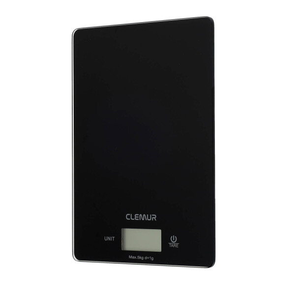 Balanza Digital de Cocina IMBACK con Precisión 1g a 5kg, Acero Inoxidable Color Negro Balanza Digital de Cocina IMBACK con Precisión 1g a 5kg, Acero Inoxidable Color Negro