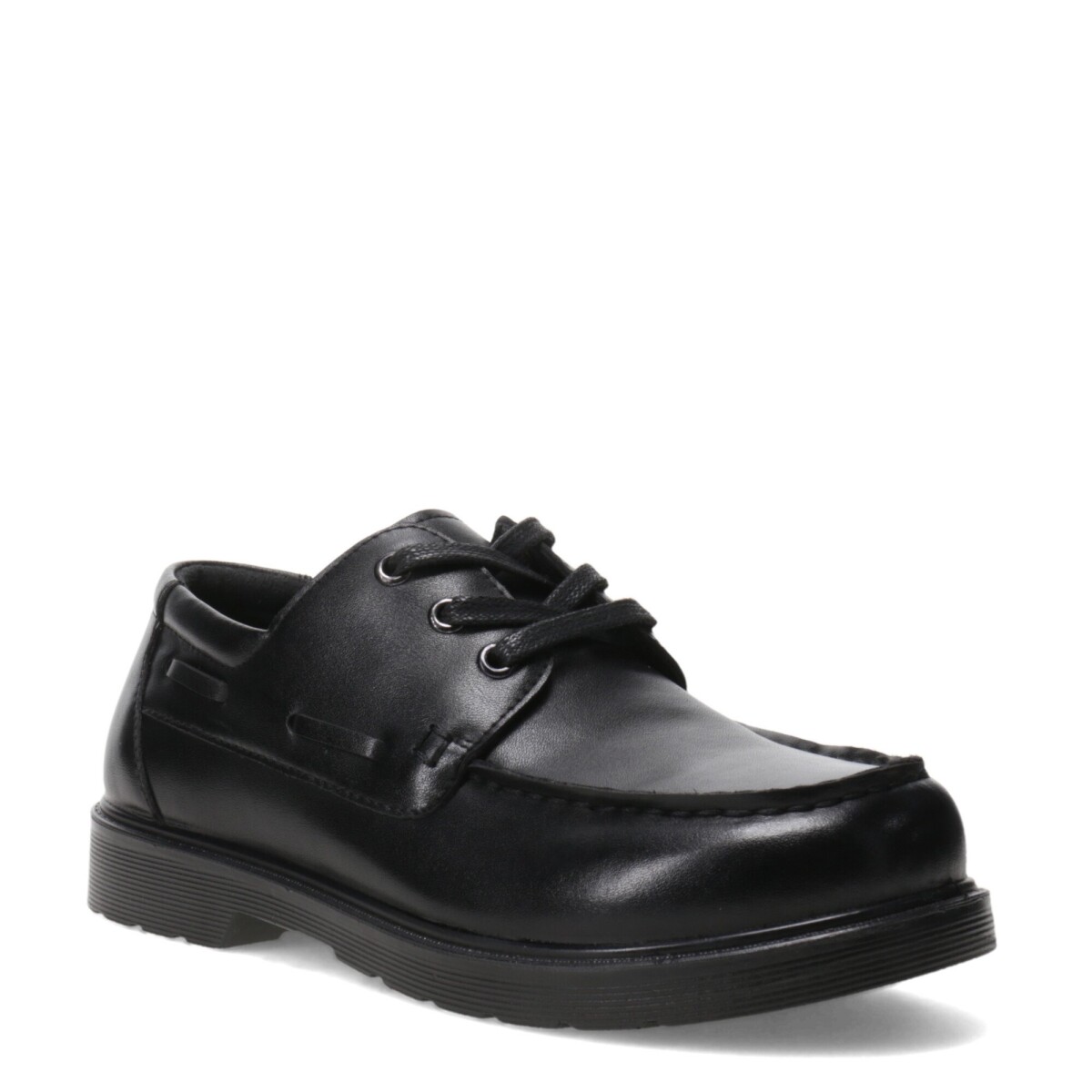 Zapatos Infantiles Branch Leñador Ginum Acordonado - Negro 