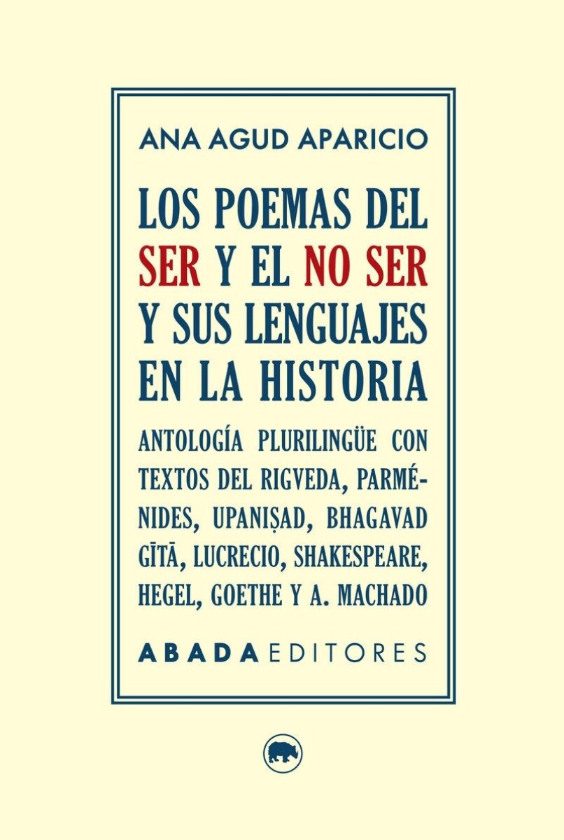 Poemas Del Ser Y El No Ser, Los 