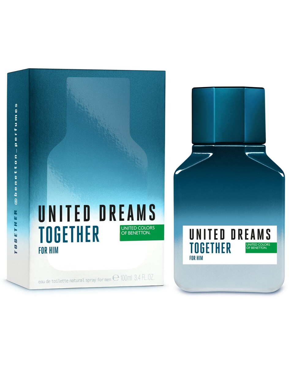 Perfume Benetton United Dreams Together For Him 100ml Original 